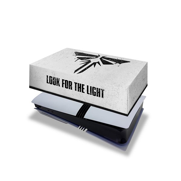PS5 Pro Capa Anti Poeira Horizontal - The Last Of Us Firefly