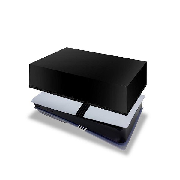 PS5 Pro Capa Anti Poeira Horizontal - Preta All Black