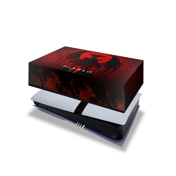 PS5 Pro Capa Anti Poeira Horizontal - Diablo IV 4
