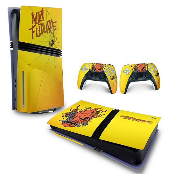 Skin PS5 Pro Horizontal - Cyberpunk 2077