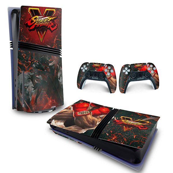 Skin PS5 Pro Horizontal - Street Fighter V
