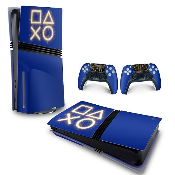 Skin PS5 Pro Horizontal - Days Of Play Edição Limitada