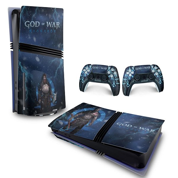 Skin PS5 Pro Horizontal - God of War Ragnarok B