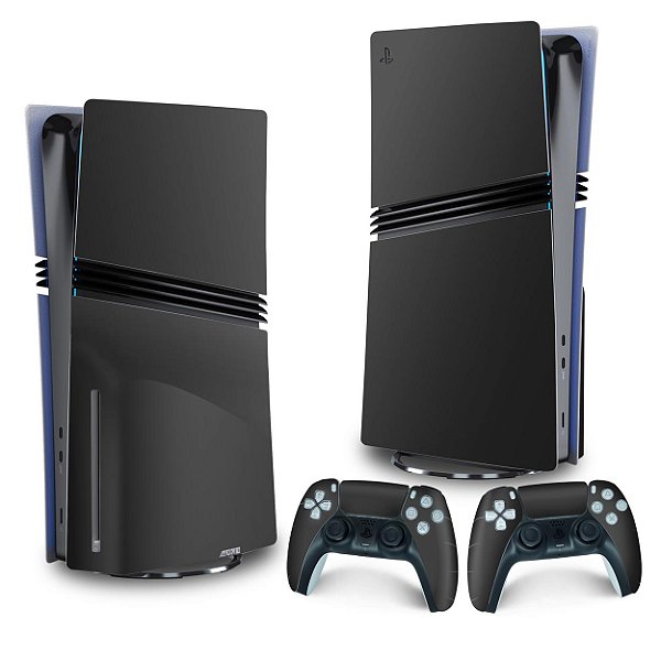 Skin PS5 Pro Vertical - All Black