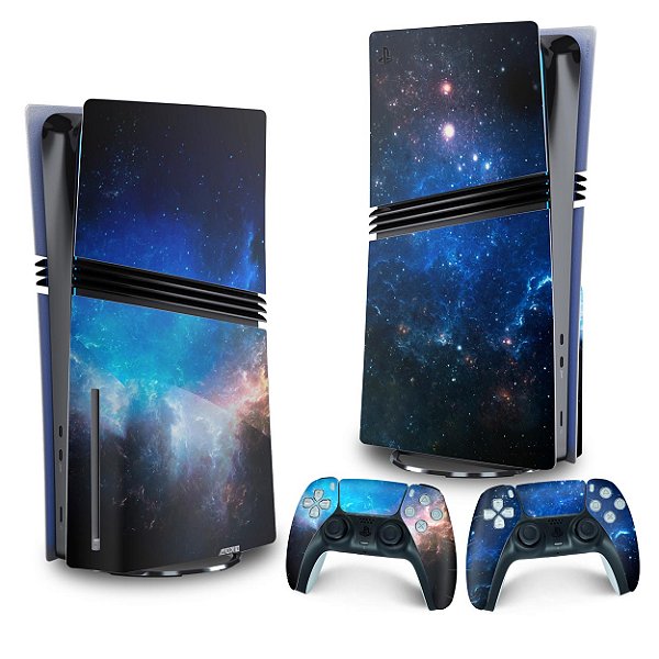 Skin PS5 Pro Vertical - Universo Cosmos
