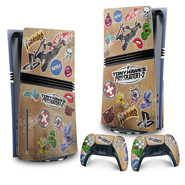 Skin PS5 Pro Vertical - Tony Hawk's Pro Skater