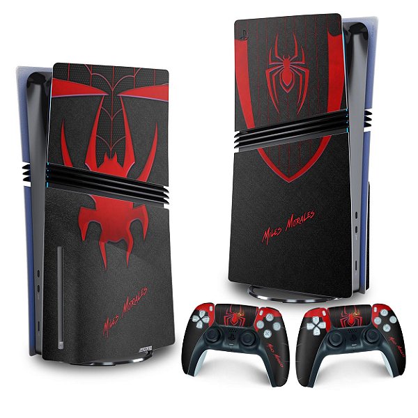 Skin PS5 Pro Vertical - Spider-Man: Miles Morales