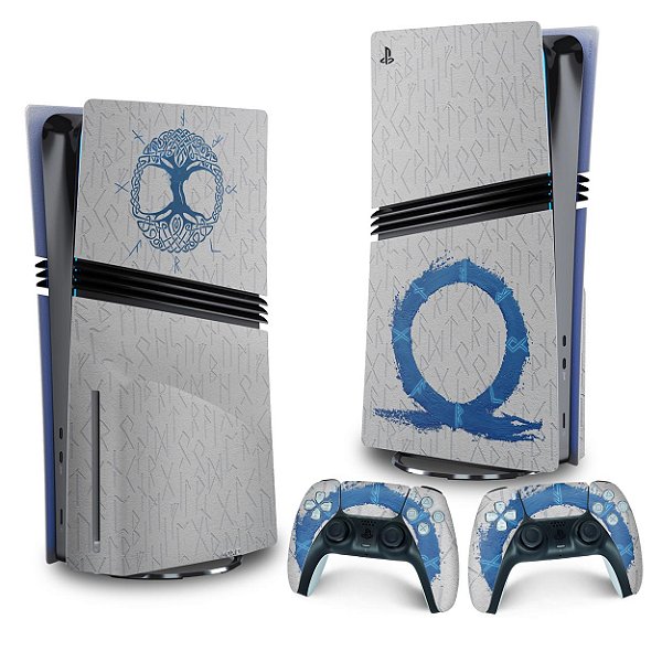 Skin PS5 Pro Vertical - God Of War Ragnarok