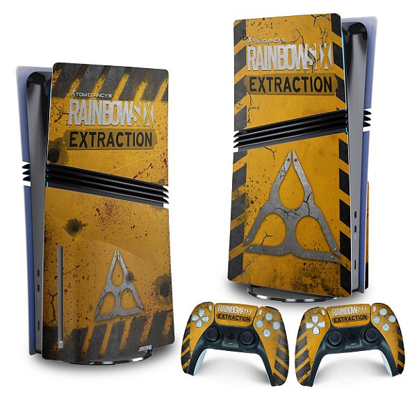 Skin PS5 Pro Vertical - Tom Clancy's Rainbow Six Siege Extraction