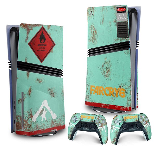 Skin PS5 Pro Vertical - Far Cry 6