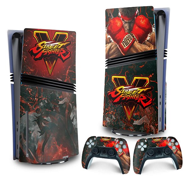 Skin PS5 Pro Vertical - Street Fighter V