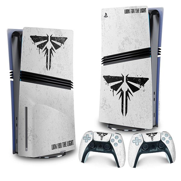 Skin PS5 Pro Vertical - The Last Of Us Firefly