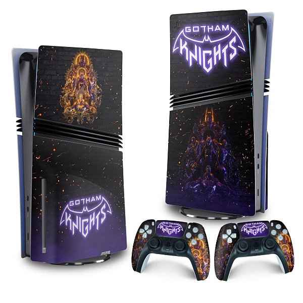 Skin PS5 Pro Vertical - Gotham Knights