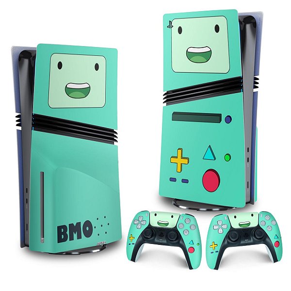 Skin PS5 Pro Vertical - BMO Hora de Aventura