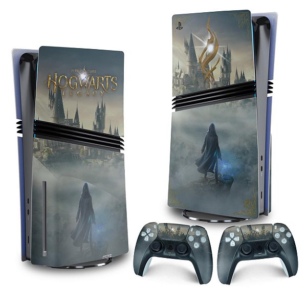 Skin PS5 Pro Vertical - Hogwarts Legacy