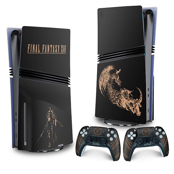 Skin PS5 Pro Vertical - Final Fantasy XVI Edition