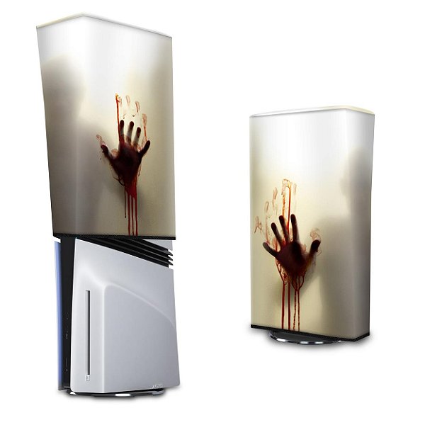 PS5 Pro Capa Anti Poeira Vertical - Fear The Walking Dead