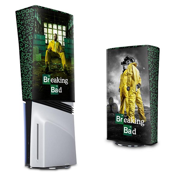PS5 Pro Capa Anti Poeira Vertical - Breaking Bad