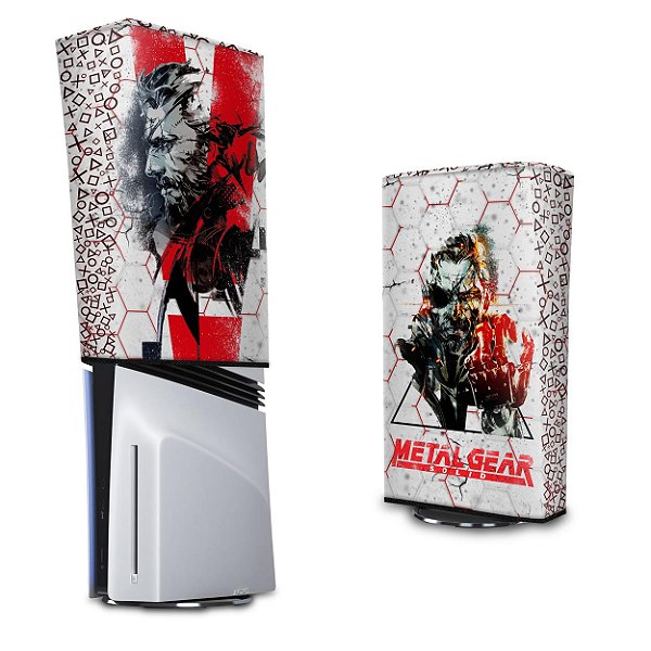 PS5 Pro Capa Anti Poeira Vertical - Metal Gear Solid