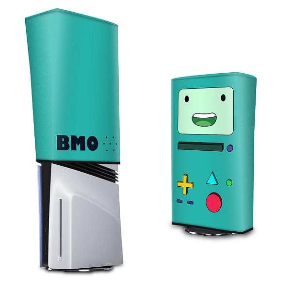 PS5 Pro Capa Anti Poeira Vertical - BMO Hora de Aventura