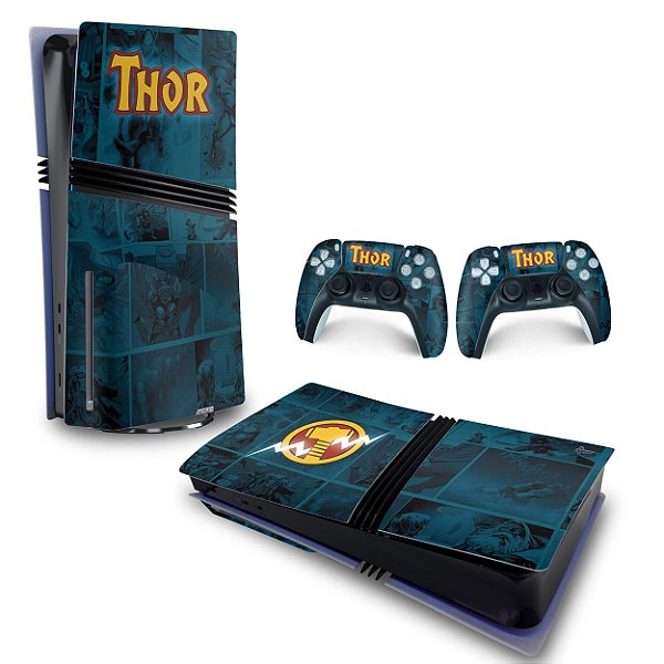 Skin PS5 Pro Horizontal - Thor Comics
