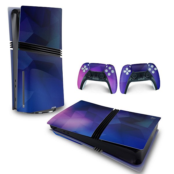 Skin PS5 Pro Horizontal - Abstrato #92