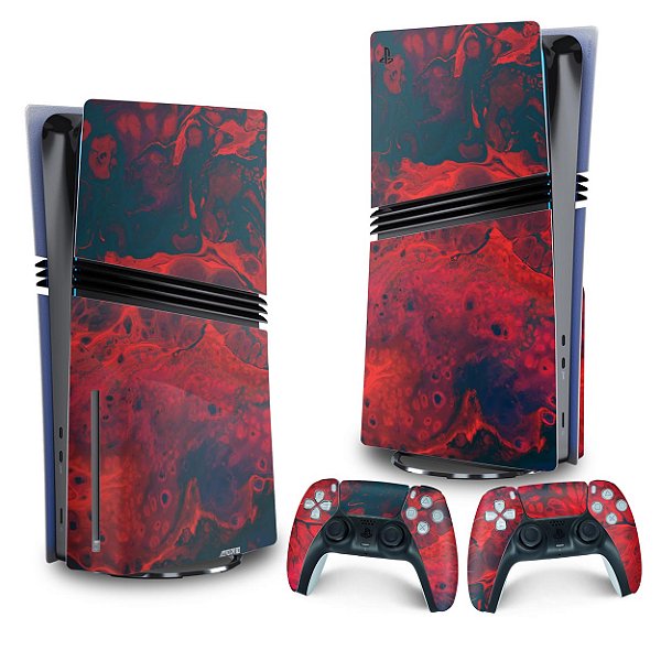 Skin PS5 Pro Vertical - Abstrato #98
