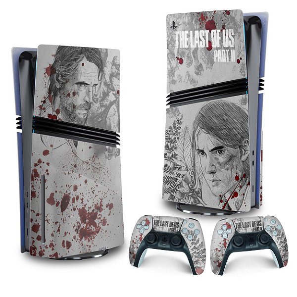 Skin PS5 Pro Vertical - The Last Of Us Part II