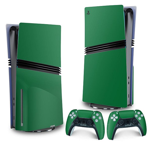 Skin PS5 Pro Vertical - Verde