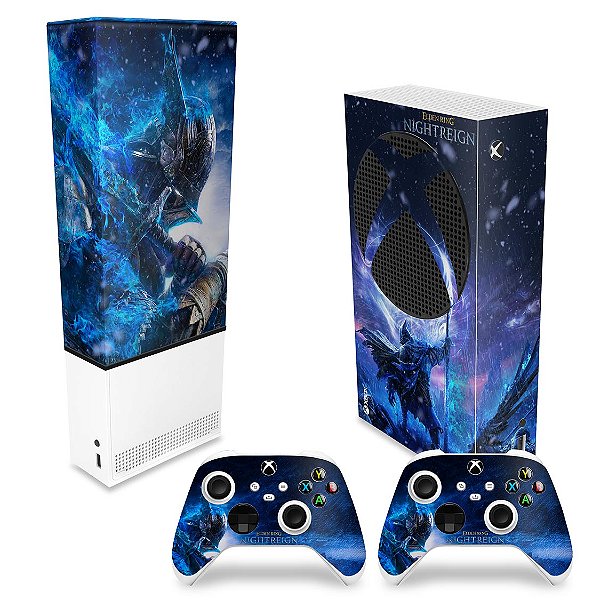 KIT Xbox Series S Capa Anti Poeira e Skin - Elden Ring Nightreign