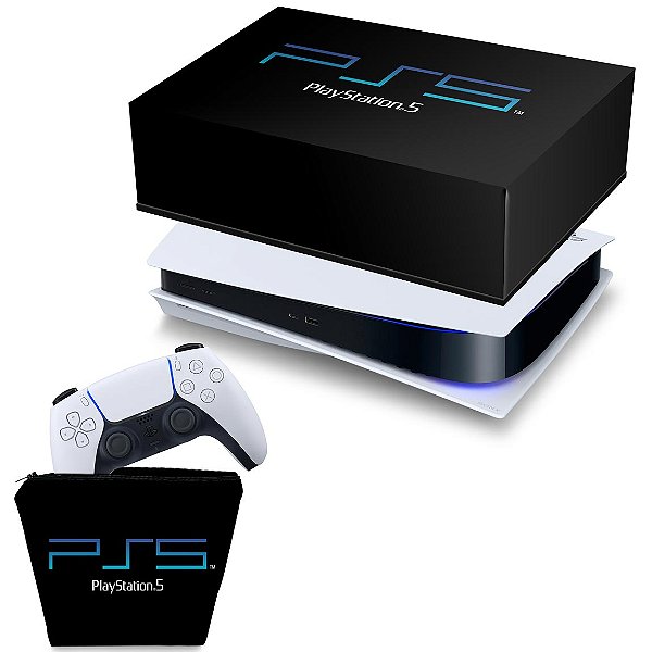 KIT PS5 Capa e Case Controle - Sony Playstation 5
