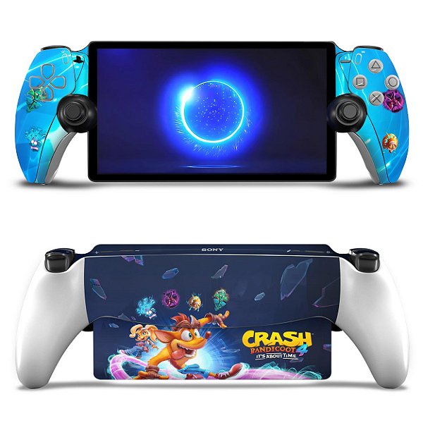 Skin Anti-Rage Playstation Portal PS Adesivo - Crash Bandicoot 4