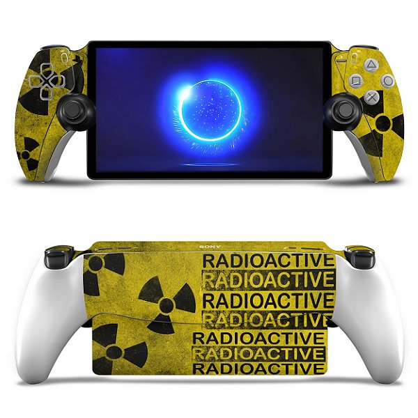 Skin Anti-Rage Playstation Portal PS Adesivo - Radioativo