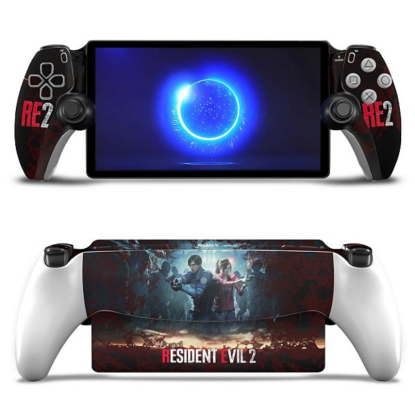 Skin Anti-Rage Playstation Portal PS Adesivo - Resident Evil 2 Remake
