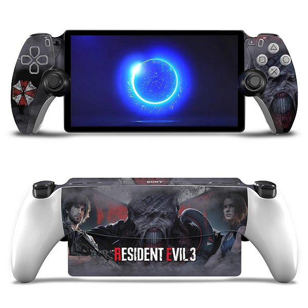 Skin Anti-Rage Playstation Portal PS Adesivo - Resident Evil 3 Remake