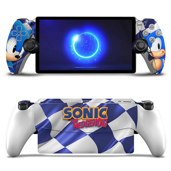 Skin Anti-Rage Playstation Portal PS Adesivo - Sonic