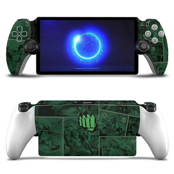Skin Anti-Rage Playstation Portal PS Adesivo - Hulk Comics
