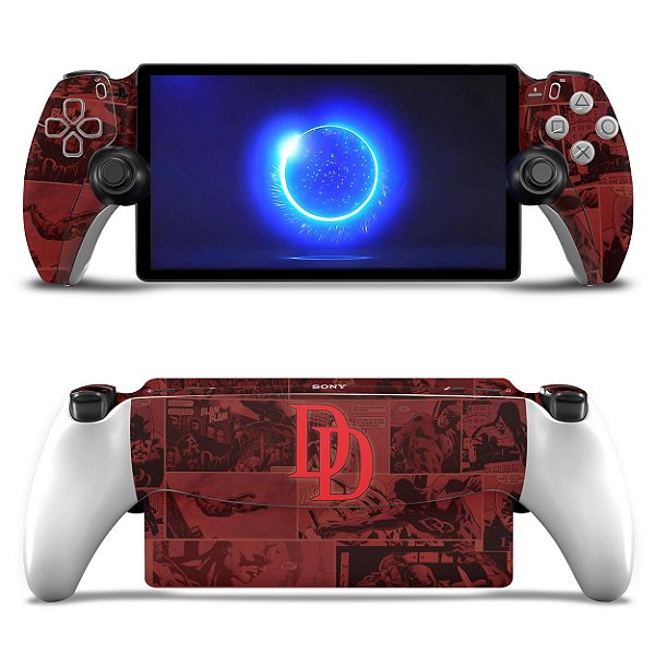 Skin Anti-Rage Playstation Portal PS Adesivo - Daredevil Demolidor Comics