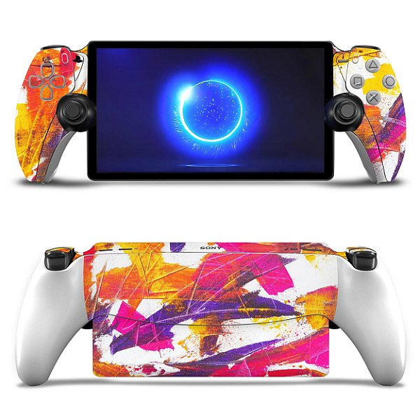 Skin Anti-Rage Playstation Portal PS Adesivo - Abstrato 103