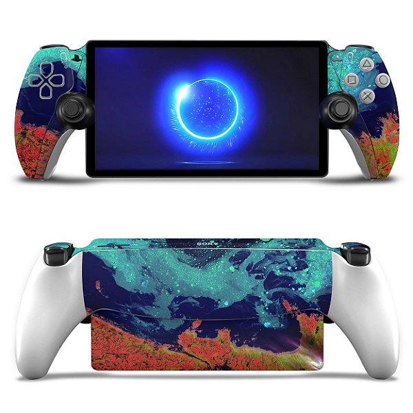 Skin Anti-Rage Playstation Portal PS Adesivo - Abstrato 105