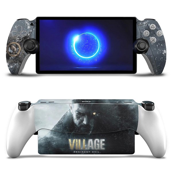 Skin Anti-Rage Playstation Portal PS Adesivo - Resident Evil Village