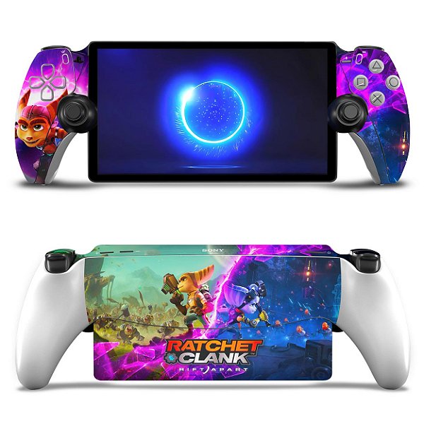 Skin Anti-Rage Playstation Portal PS Adesivo - Ratchet & Clank Rift Apart