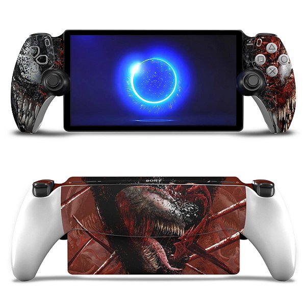 Skin Anti-Rage Playstation Portal PS Adesivo - Venom Tempo de Carnificina