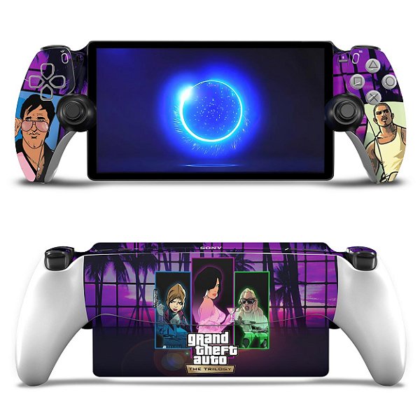 Skin Anti-Rage Playstation Portal PS Adesivo - GTA The Trilogy