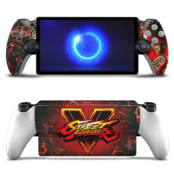 Skin Anti-Rage Playstation Portal PS Adesivo - Street Fighter V