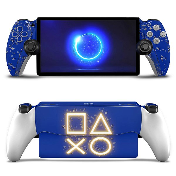 Skin Anti-Rage Playstation Portal PS Adesivo - Days Of Play Edição Limitada