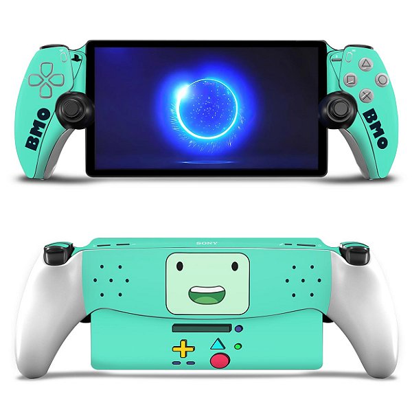 Skin Anti-Rage Playstation Portal PS Adesivo - BMO Hora de Aventura