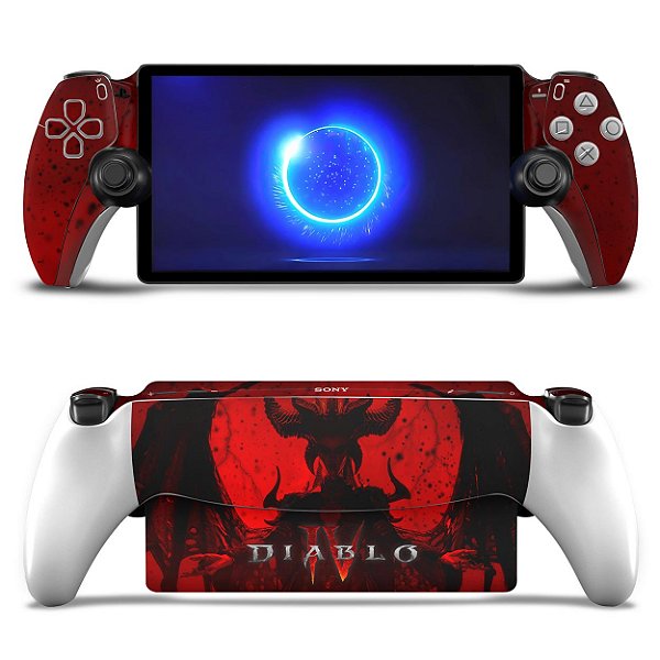 Skin Anti-Rage Playstation Portal PS Adesivo - Diablo IV 4