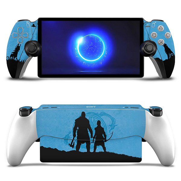 Skin Anti-Rage Playstation Portal PS Adesivo - God of War Ragnarok Edition