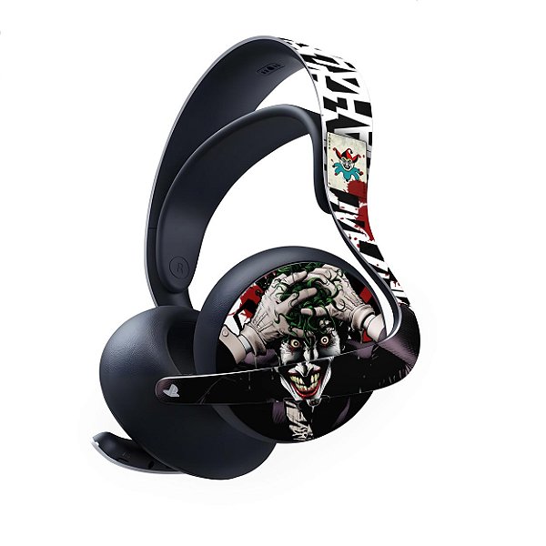 PS5 Skin Anti-Rage Headset Pulse Elite - Joker Coringa